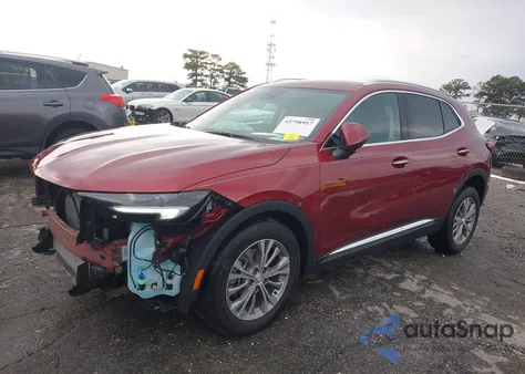 2023 Buick Envision Preferred Awd из США, поврежденный, VIN LRBFZMR42PD234722